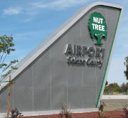 Nut Tree Airport Sign