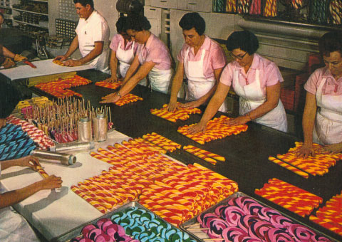 Women Making Candy